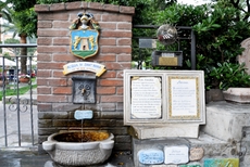 In Alassio, einer schönen kleinen Stadt an der Küste Liguriens