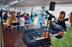 Gianfranco & Marina sorgen für Stimmung beim Abendessen
