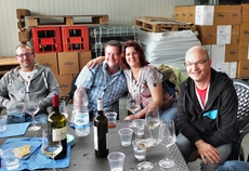 Eine kleine Stärkung darf nicht fehlen