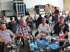 Nach der Anreise mit Zug und Bus ist eine kleine Pause genau das Richtige