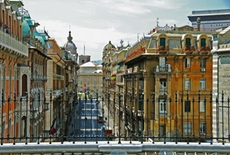 In Genua reiht sich ein prunkvoller Palast an den anderen