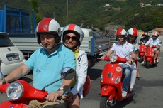 Die nächste Etappe der Vespa-Tour kann losgehen!