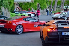 Bei der Ankunft in Sestri Levante