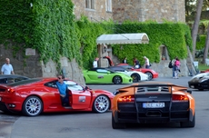 Eintreffen am 4-Sterne-Hotel Dei Castelli in Sestri Levante