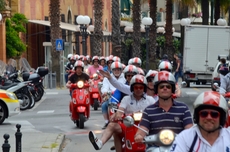 Ankunft in Sestri Levante in Ligurien