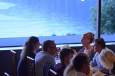 Abendessen mit Meerblick im Hotel dei Castelli