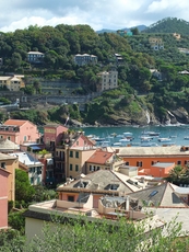 Ausblick vom Hotel Dei Castelli in Sestri Levante